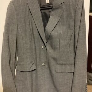 Charter Club Elegant Gray Suit Jacket